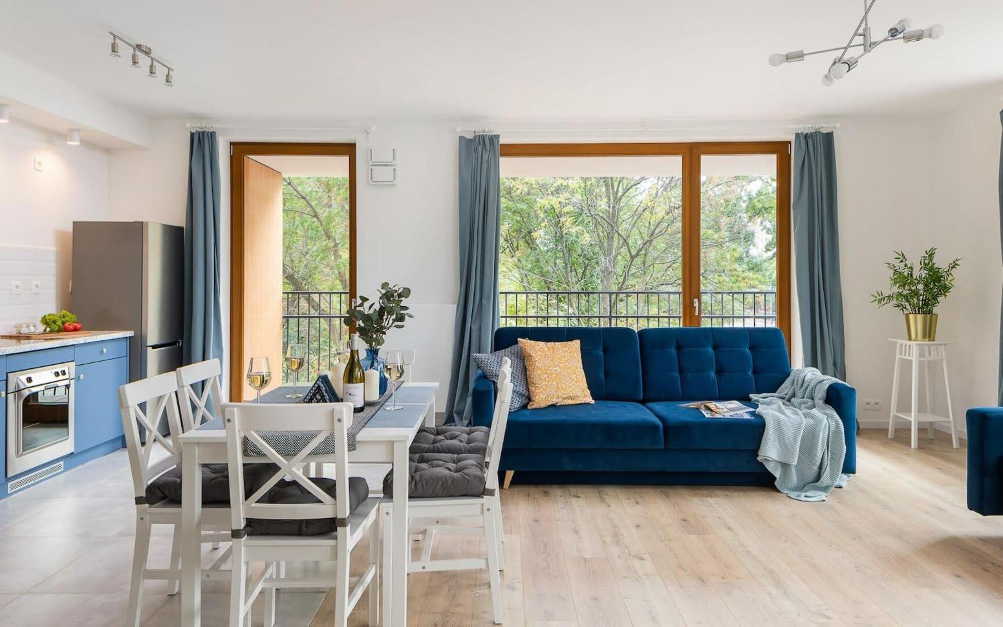 ורשה Pulawska 221 - Colorful Apartment With Balcony By Noclegi Renters מראה חיצוני תמונה
