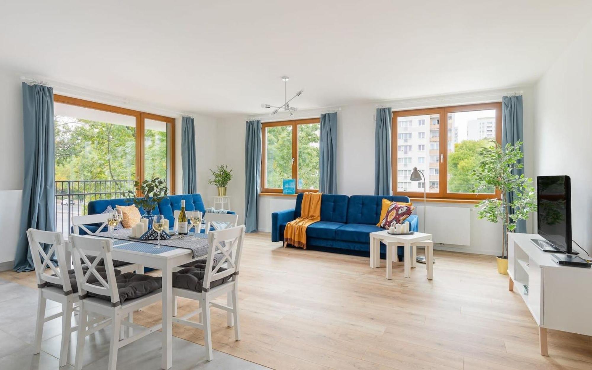 ורשה Pulawska 221 - Colorful Apartment With Balcony By Noclegi Renters מראה חיצוני תמונה